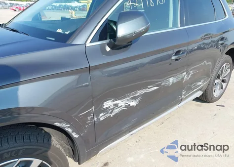 2021 Audi Q5 Premium 45 Tfsi Quattro S Tronic из США, поврежденный, VIN WA1AAAFY1M2036028